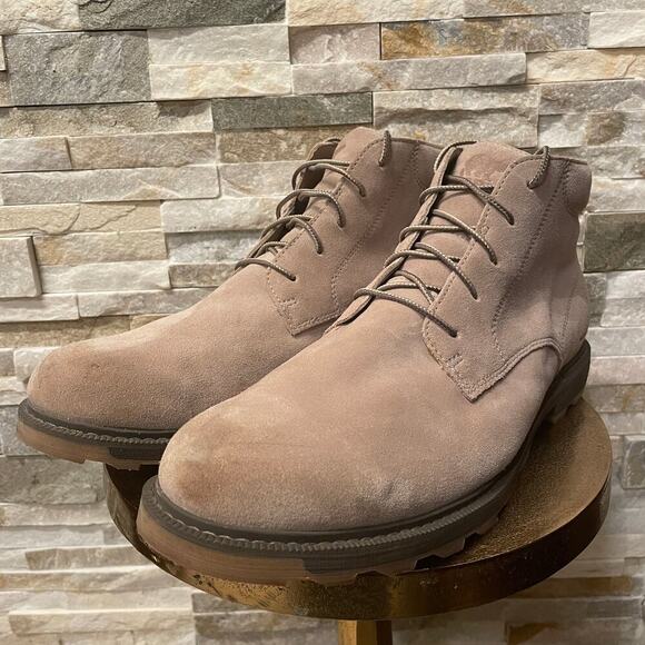 Sorel Men\'s 13 NM3848 Madison 2 Chukka Boots | Suede Leather, Taupe, Lug Sole main image 7